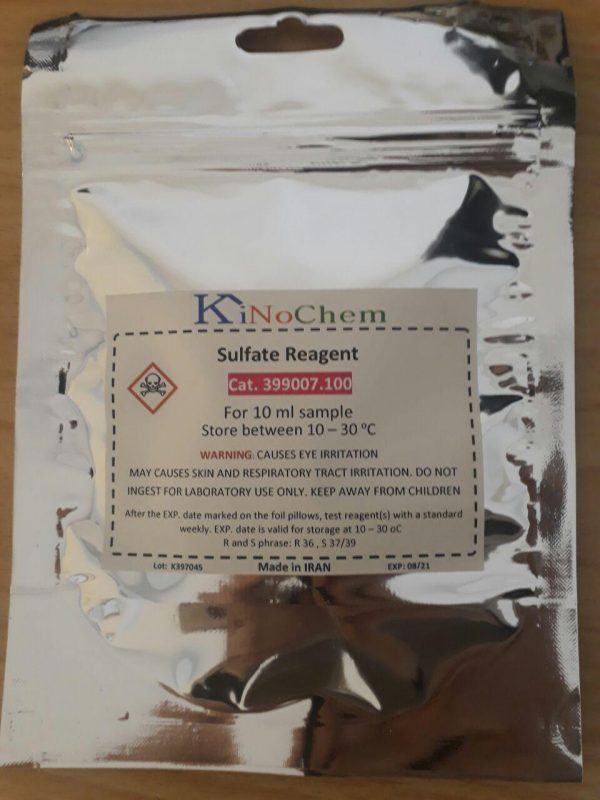 تست کیت سولفات کینوکم کد 399007